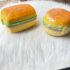 Burger and hamburger bpa free lunchbox