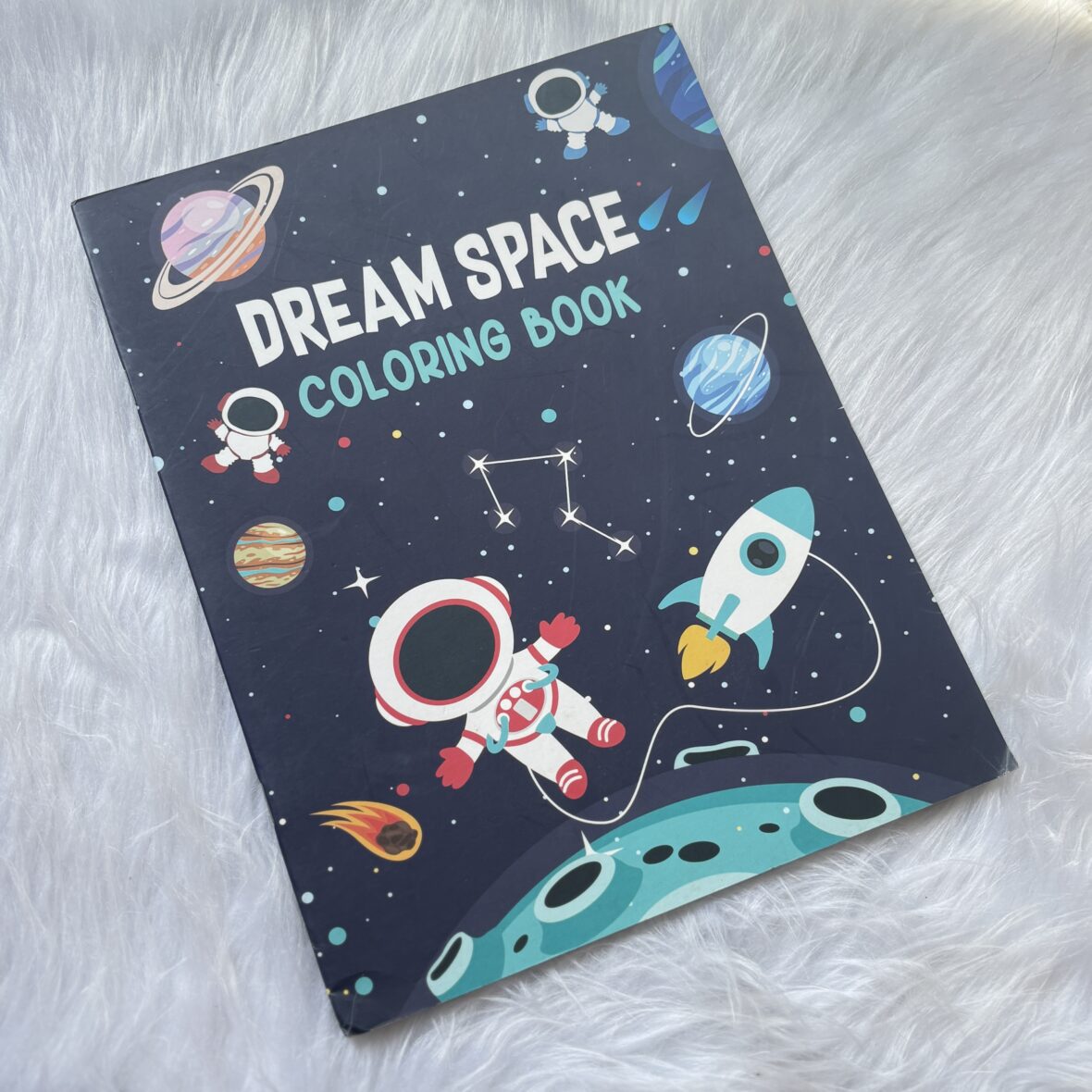 Space colouring book