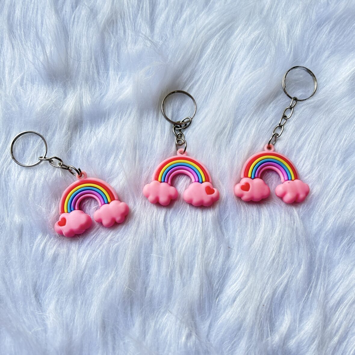 Rainbow cute keychain