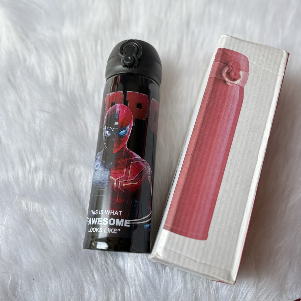 Dead pool insulated steel flask bottle
