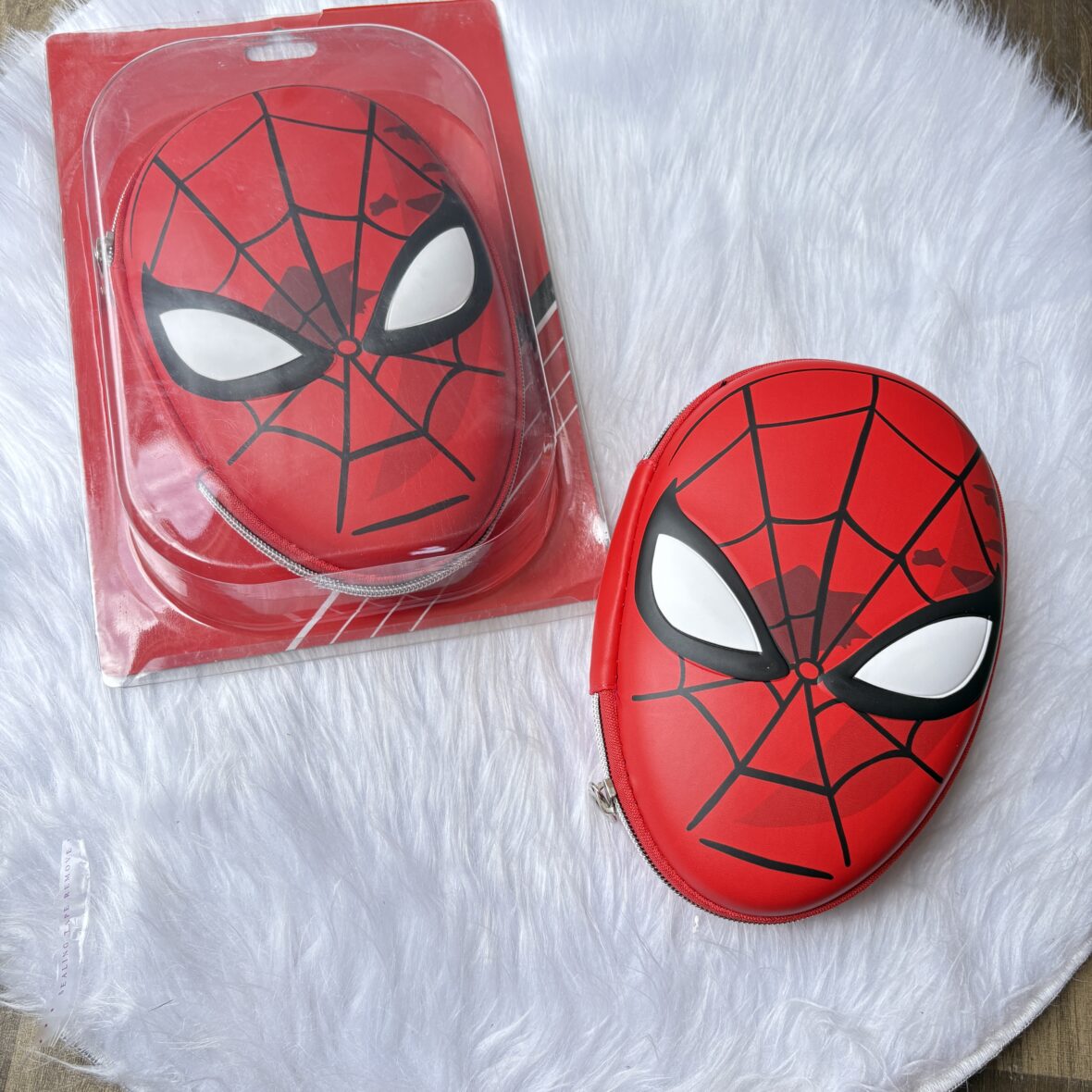 Spider-Man Face Shape Premium Pouch