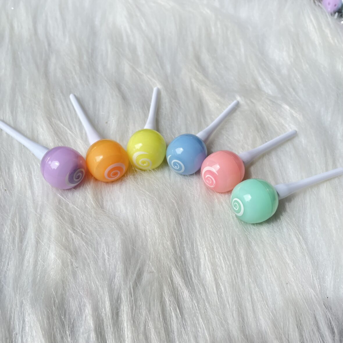 Lollipop highlighter set of 6