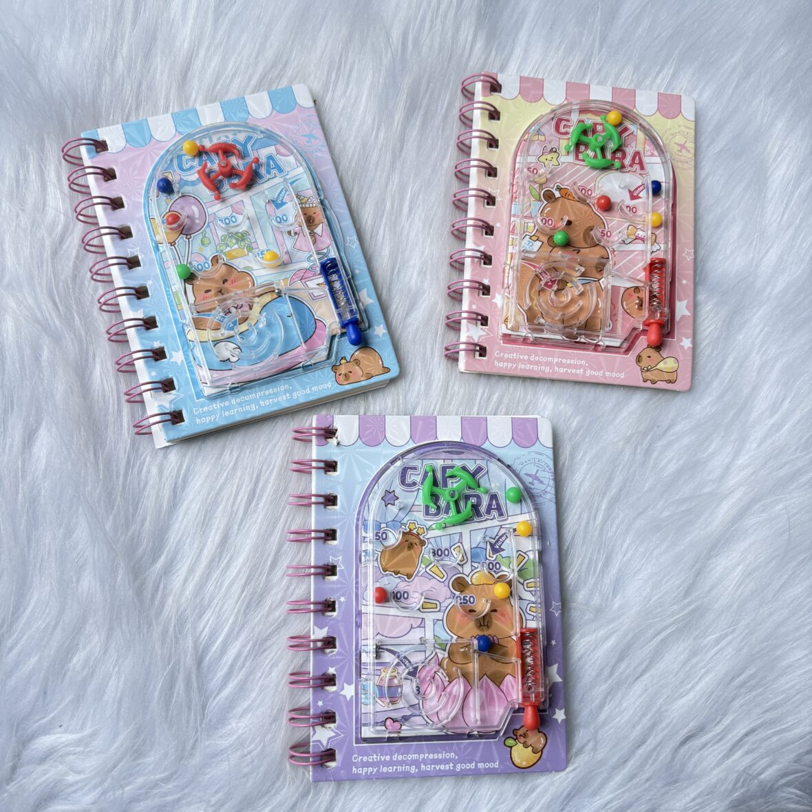 Capybara Game Mini Diary blister packing