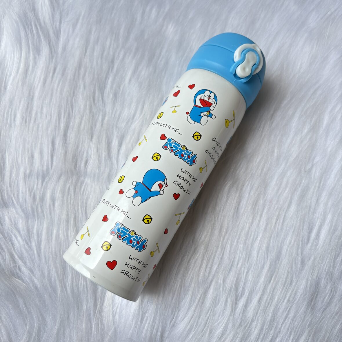 Doremon premium steel flask bottle (half litre)