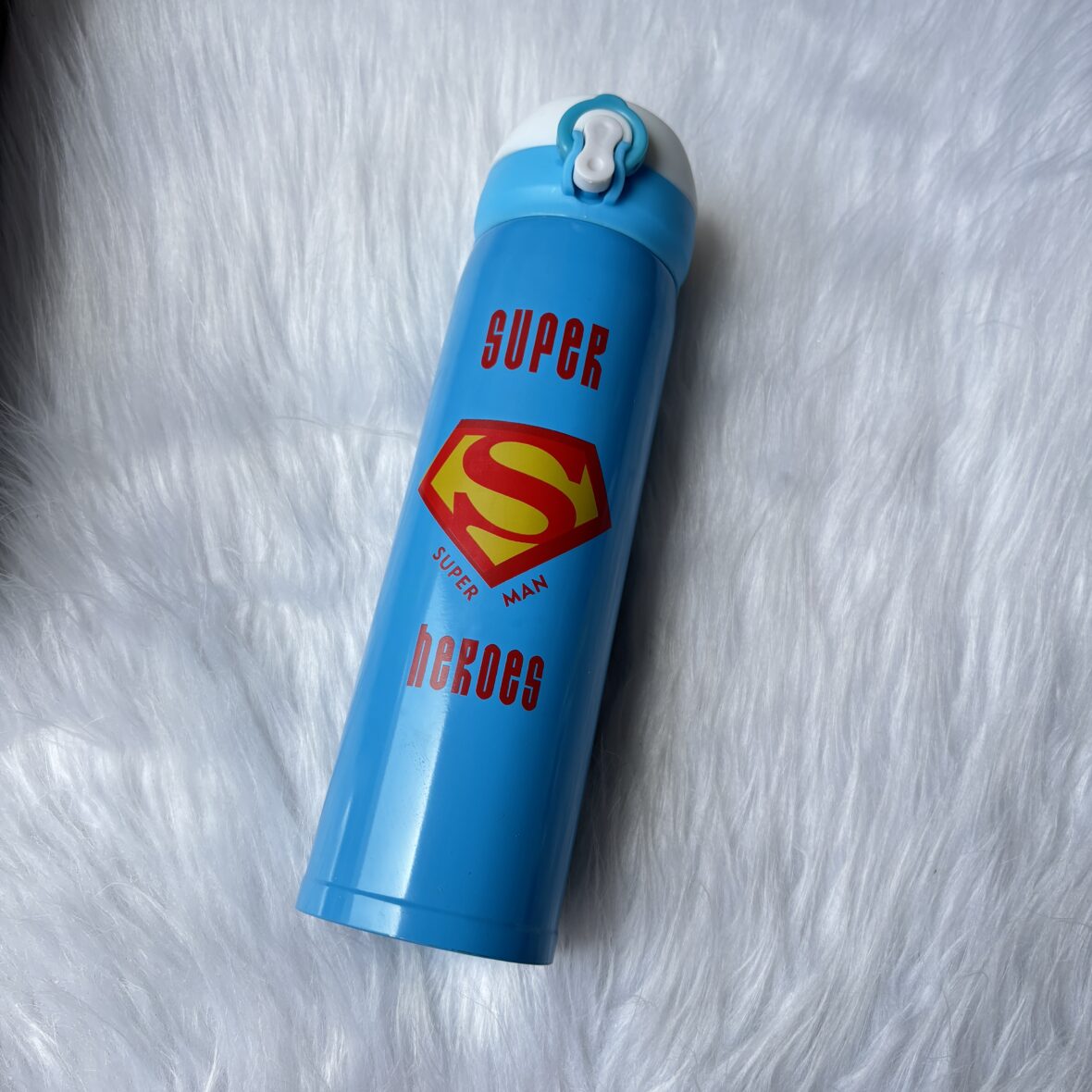 Super hero premium steel flask bottle half litre