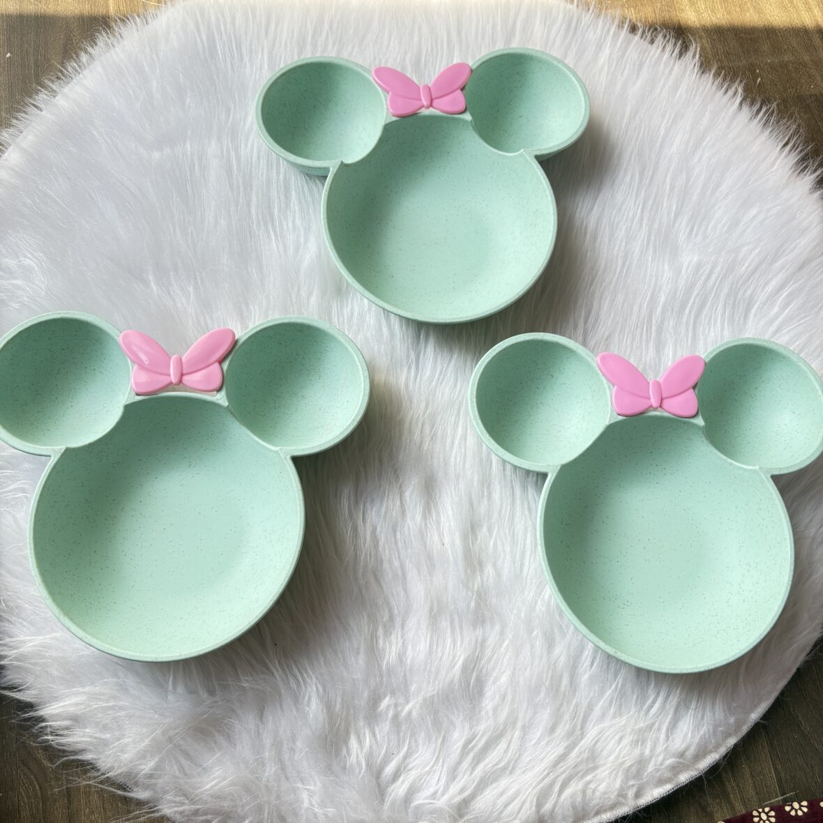 Mickey plates without spoons on sale