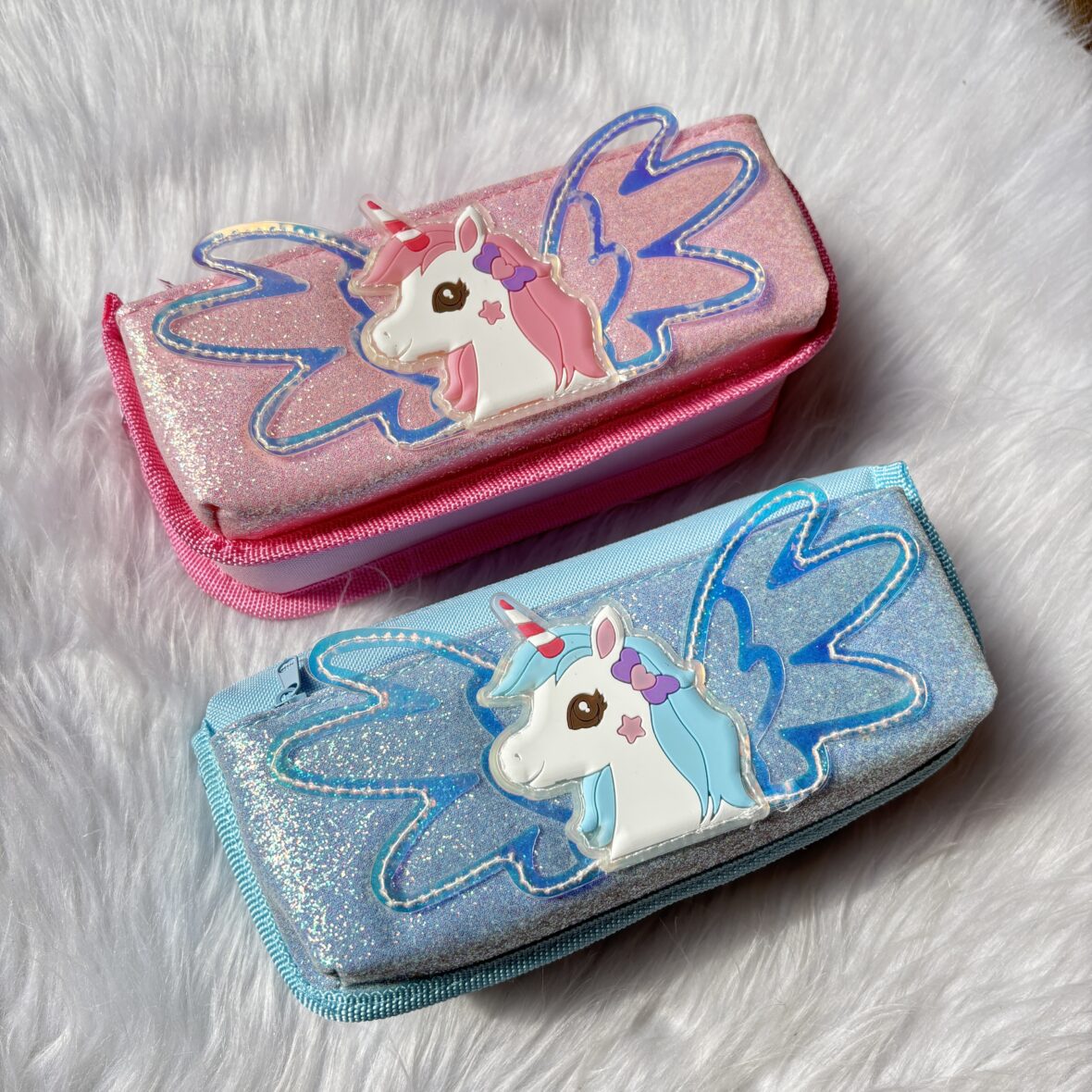 Unicorn glitter pouch