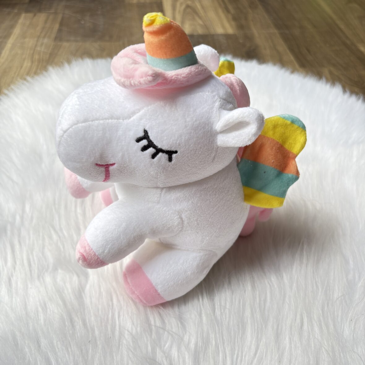 Cute unicorn plush toy on sale